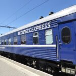 Toget fra Tallinn, Estland til Moskva, Rusland