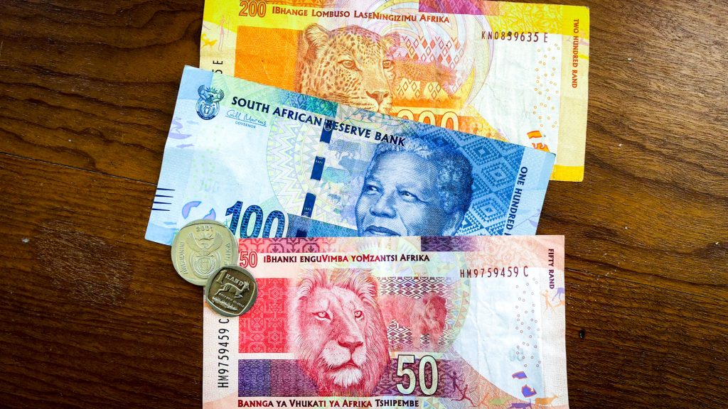 Den sydafrikanske valuta hedder rand