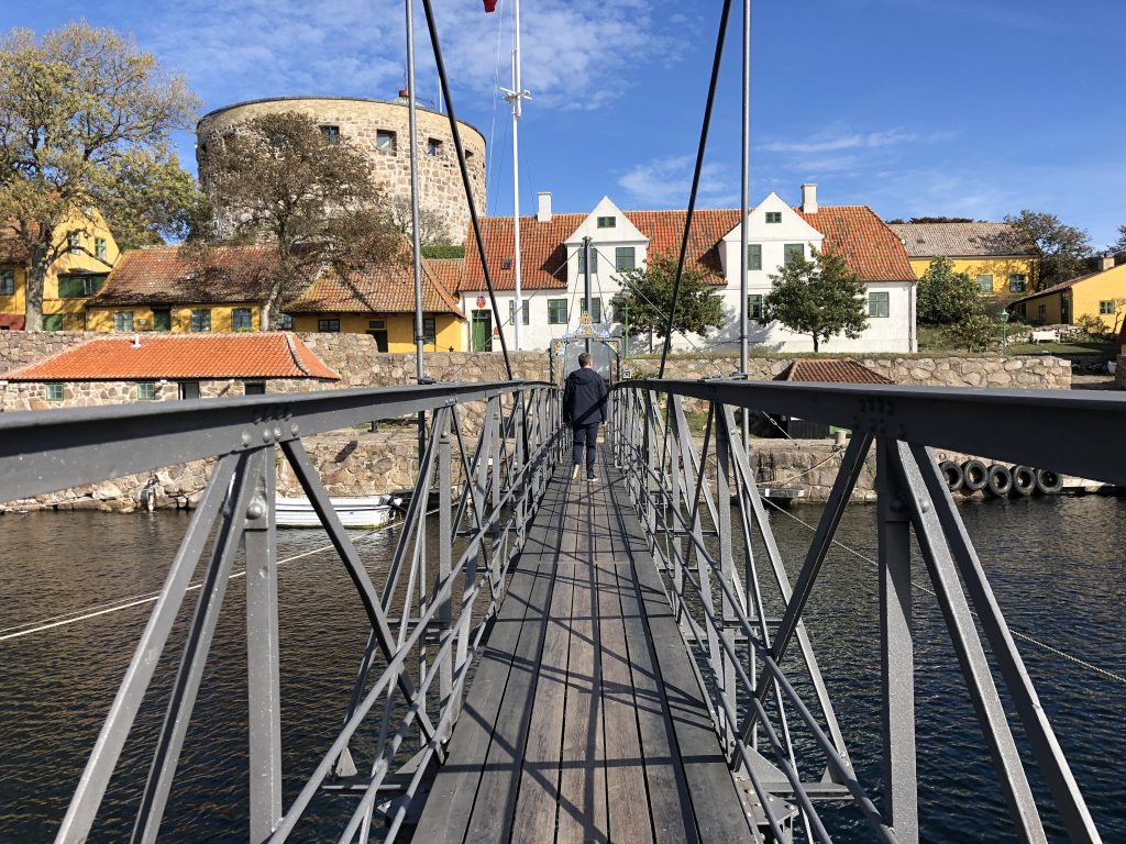 Overnat på Christiansø - Broen mellem Christiansø og Frederiksø