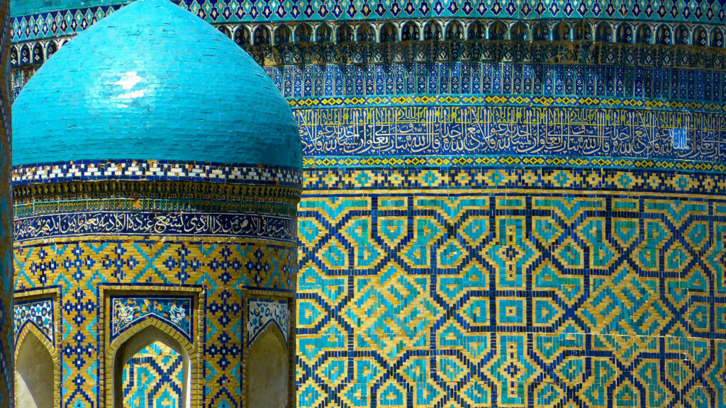Smukke mosaikker - Med tog fra Danmark til Usbekistan