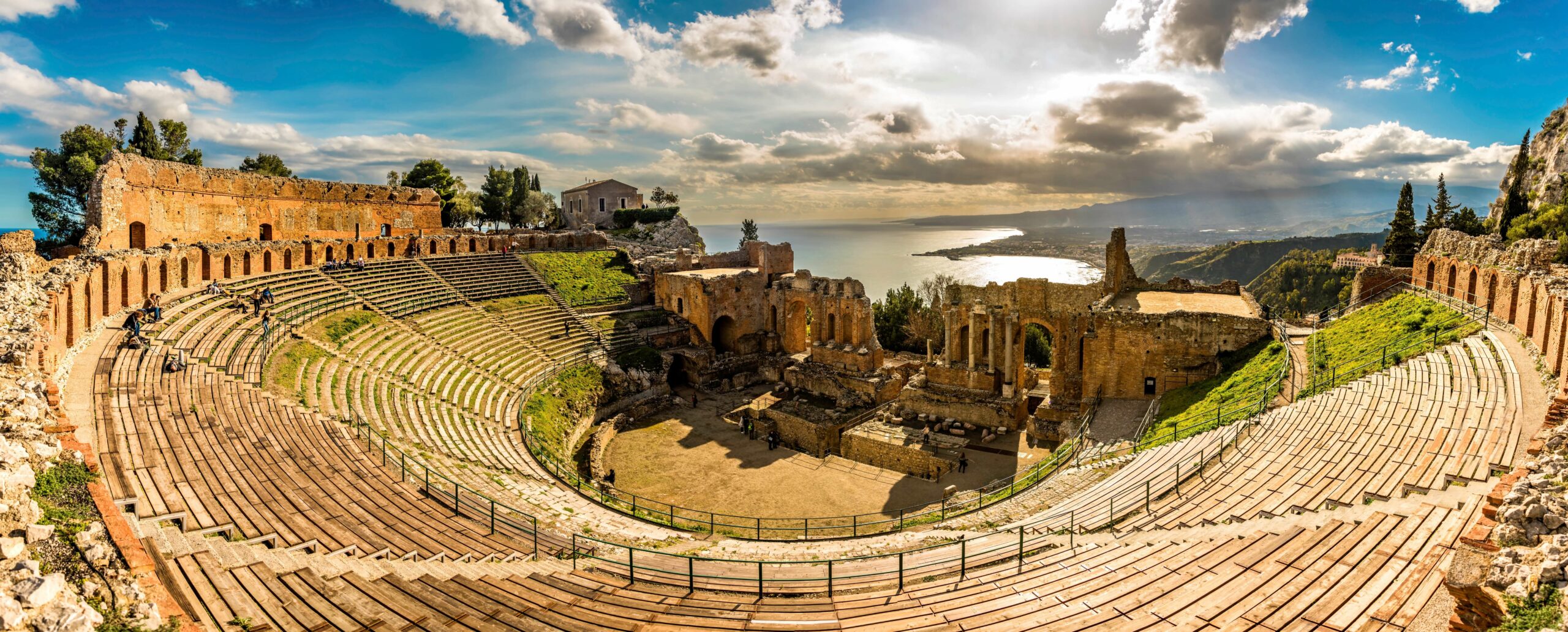 Det græske teater i Taormina. Fotograf: Det græske teater i Taormina