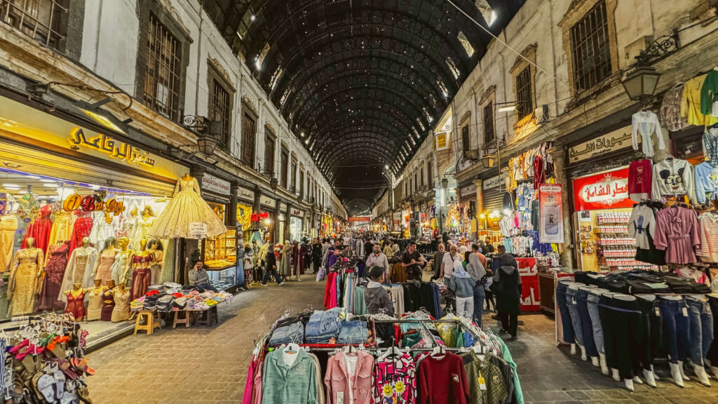 Souq al-Hamidiyah Damaskus Syrien