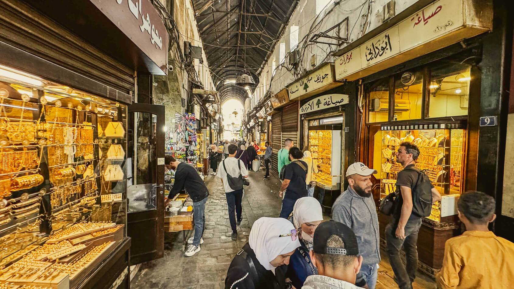 Souq al-Hamidiyah Damaskus Syrien
