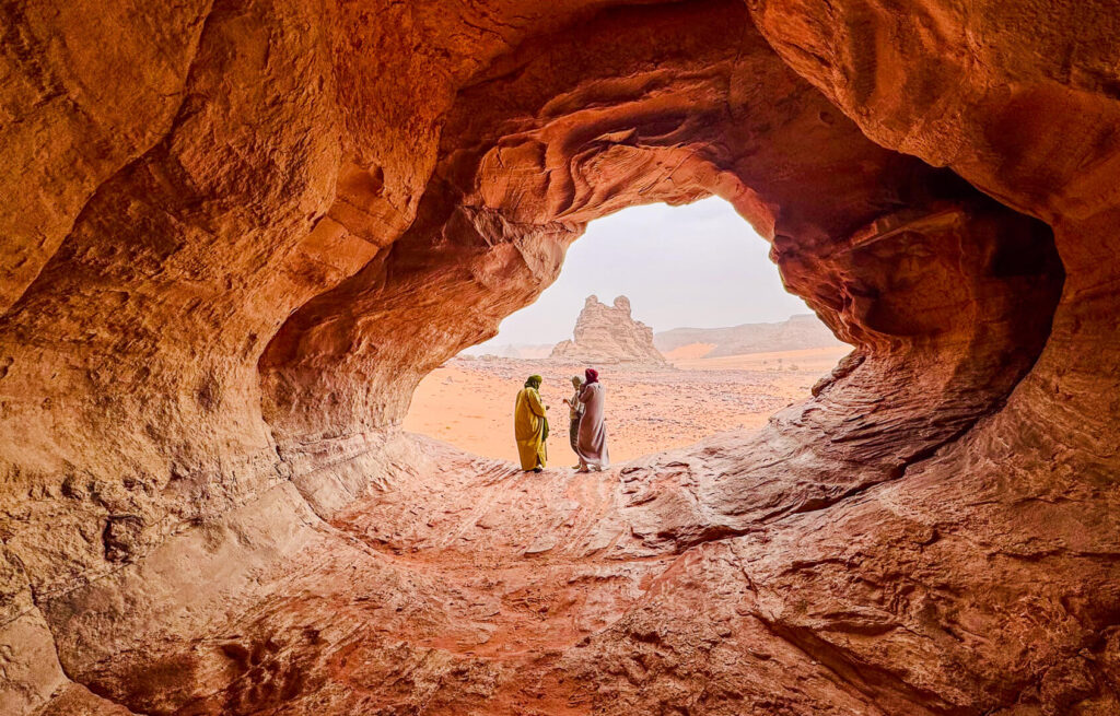 Tadrat Rouge Sahara Algeriet